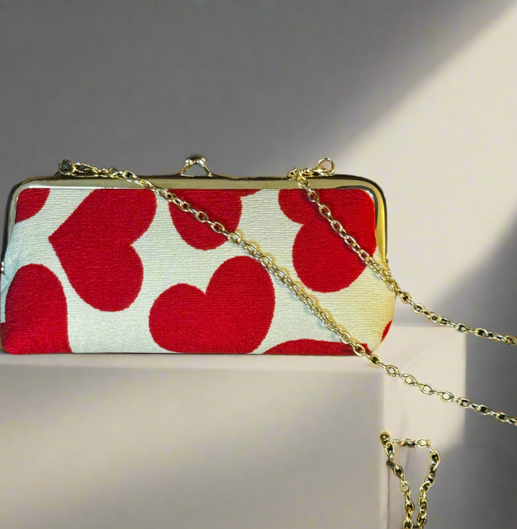 MIU MIU Red Heart Pochette